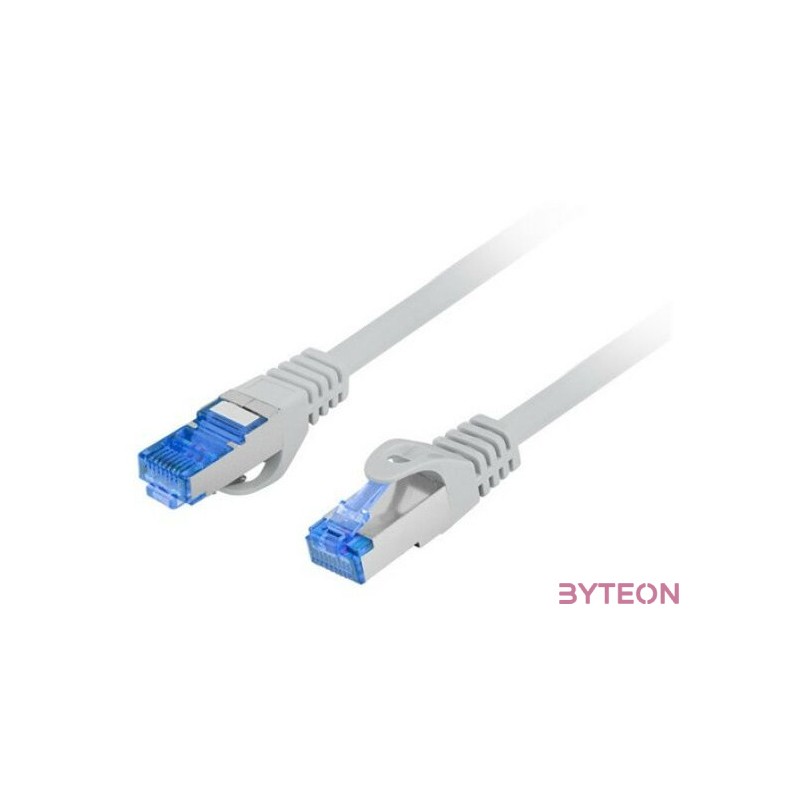 Lanberg PCF6A-10CC-0200-S hálózati kábel Szürke 2 M Cat6a S,FTP (S-STP)