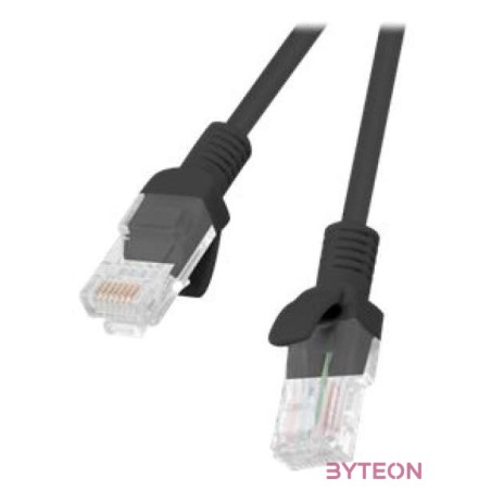 Lanberg PCU5-10CC-0050-BK hálózati kábel Fekete 0,5 M Cat5e U,UTP (UTP)