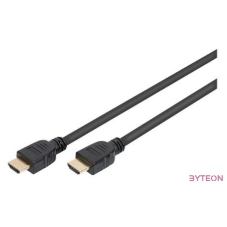 Digitus AK-330124-010-S HDMI kábel 1 M HDMI A-típus (Standard) Fekete