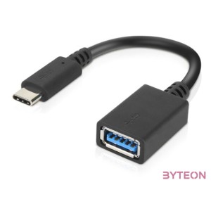 Lenovo LenovoUSB-CtoUSB-AAdapter USB kábel 0,14 M USB 3.2 Gen 1 (3.1 Gen 1) USB C USB A Fekete