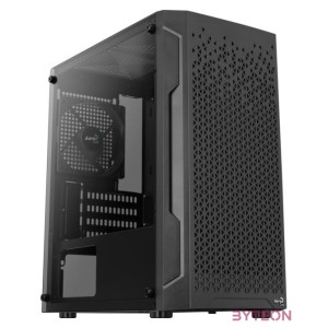 Aerocool Trinity Mini (Ablakos) - Fekete