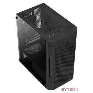 Aerocool Trinity Mini (Ablakos) - Fekete