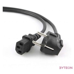 Gembird PC-186-VDE tápkábel Fekete 1,8 M