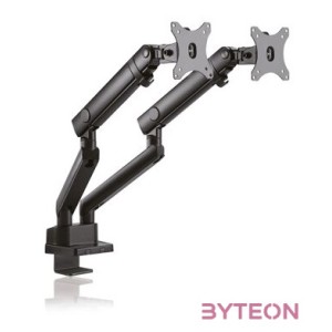 ICY BOX IB-MS314-T asztali TV konzol 81,3 cm (32) Rögzítőelemes Fekete