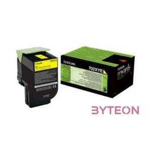 Lexmark 702XY Eredeti Sárga 1 dB