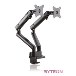 ICY BOX IB-MS314-T asztali TV konzol 81,3 cm (32) Rögzítőelemes Fekete