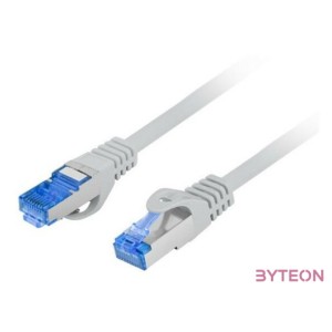 Lanberg PCF6A-10CC-0050-S hálózati kábel Szürke 0,5 M Cat6a S,FTP (S-STP)