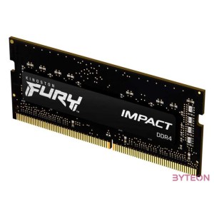 Kingston Technology FURY Impact memóriamodul 8 GB 1 x 8 GB DDR4 3200 Mhz