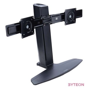 Ergotron Neo Flex Dual Monitor Lift Stand 62,2 cm (24.5) Fekete