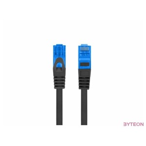 Lanberg PCF6A-10CC-0100-BK hálózati kábel Fekete 1 M Cat6a S,FTP (S-STP)