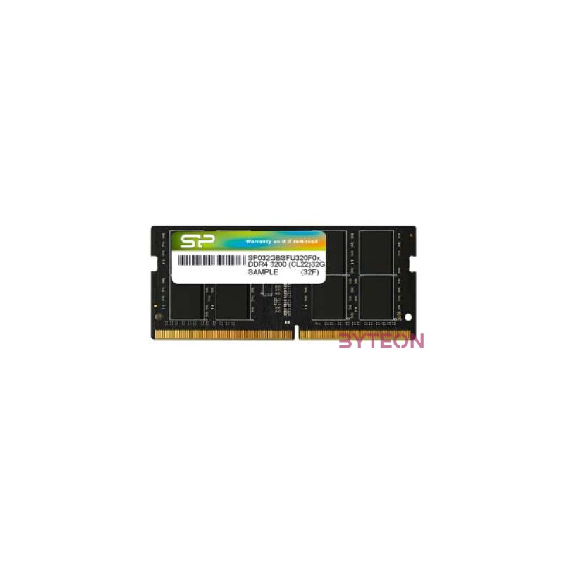 Silicon Power SP008GBSFU320X02 memóriamodul 8 GB 1 x 8 GB DDR4 3200 Mhz