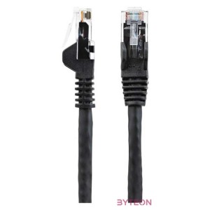 StarTech.com N6LPATCH5MBK hálózati kábel Fekete 5 M Cat6 U,UTP (UTP)
