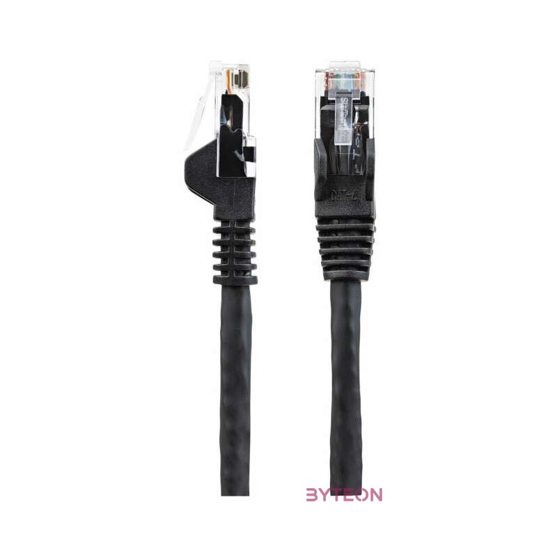 StarTech.com N6LPATCH5MBK hálózati kábel Fekete 5 M Cat6 U,UTP (UTP)