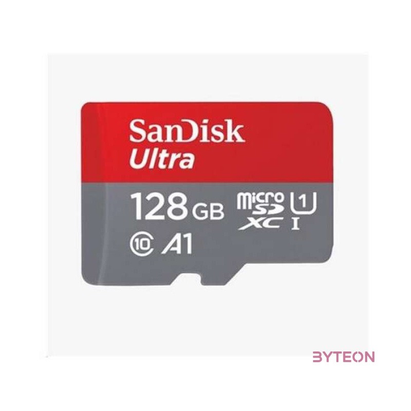 SanDisk Ultra microSD memóriakártya 128 GB MicroSDXC UHS-I Class 10