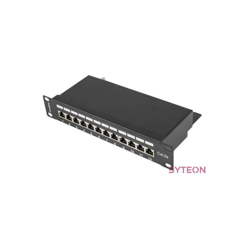 Lanberg PPF5-9012-B patch panel 1U