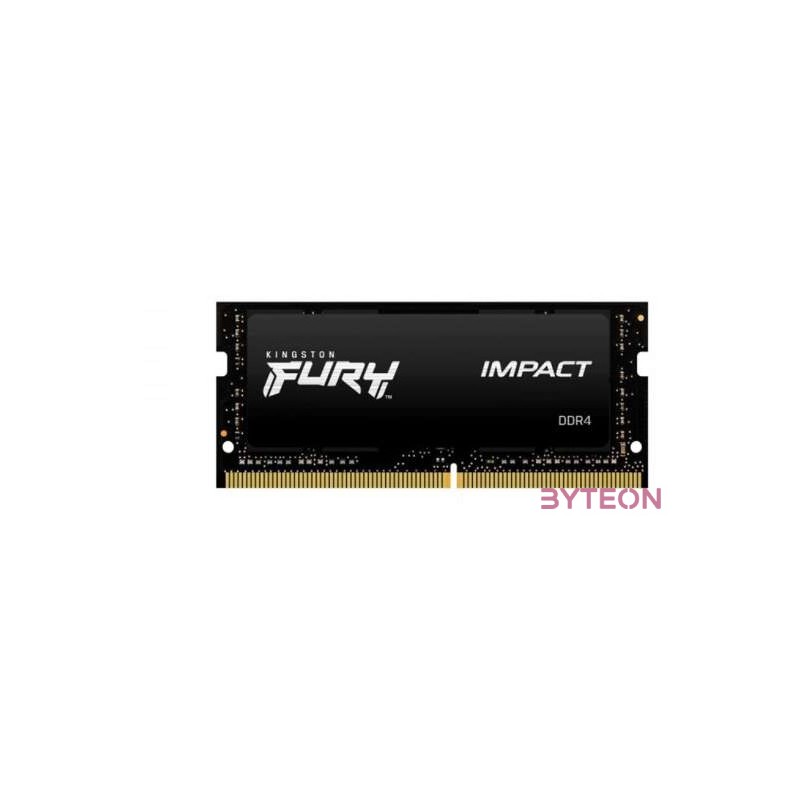 Kingston Technology FURY Impact memóriamodul 32 GB 1 x 32 GB DDR4 3200 Mhz