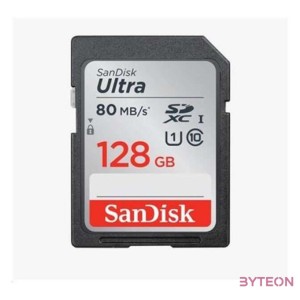 SanDisk Ultra memóriakártya 128 GB SDXC UHS-I