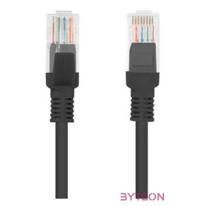 Lanberg PCU6-10CC-0050-BK hálózati kábel Fekete 0,5 M Cat6 U,UTP (UTP)