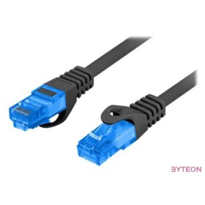 Lanberg PCF6A-10CC-0300-BK hálózati kábel Fekete 3 M Cat6a S,FTP (S-STP)