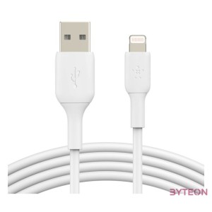 Belkin CAA001BT2MWH Lightning kábel 2 M Fehér