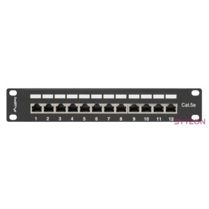Lanberg PPF5-9012-B patch panel 1U
