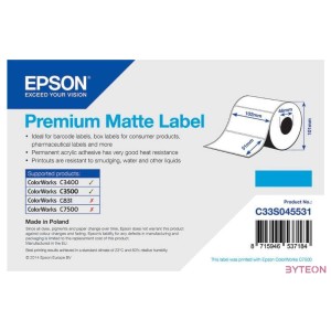 Epson Premium Matte Label
