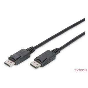 Digitus AK-340100-030-S DisplayPort kábel 3 M Fekete