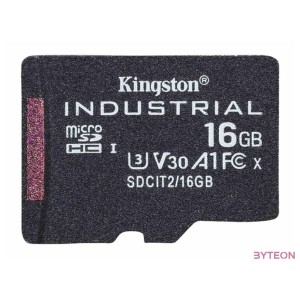 Kingston Technology Industrial memóriakártya 16 GB MicroSDHC UHS-I Class 10