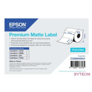 Epson Premium Matte Label