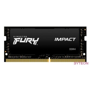 Kingston Technology FURY Impact memóriamodul 32 GB 1 x 32 GB DDR4 3200 Mhz
