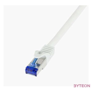 LogiLink C6A061S hálózati kábel Fehér 3 M Cat6a S,FTP (S-STP)