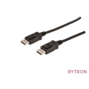 Digitus AK-340100-030-S DisplayPort kábel 3 M Fekete
