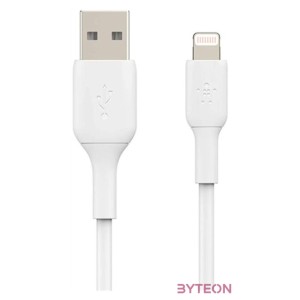 Belkin CAA001BT2MWH Lightning kábel 2 M Fehér