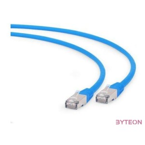 Gembird PP6A-LSZHCU-B-0.25M hálózati kábel Kék 0,25 M Cat6a S,FTP (S-STP)