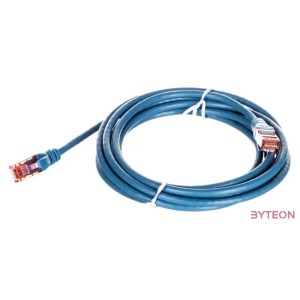 Digitus 3m CAT6 U-UTP hálózati kábel Kék U,UTP (UTP)