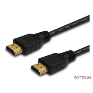 Savio CL-01 HDMI kábel 1,5 M HDMI A-típus (Standard) Fekete