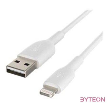 Belkin CAA001BT3MWH Lightning kábel 3 M Fehér