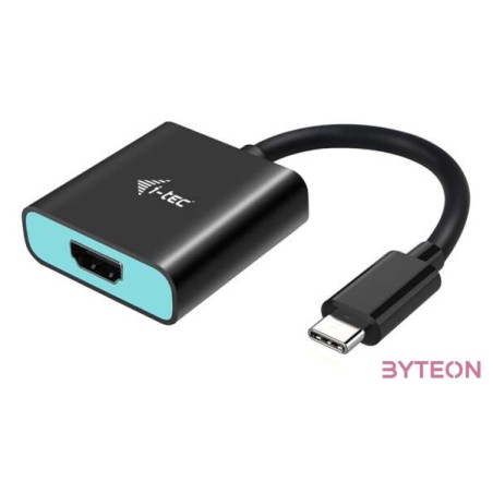 i-tec C31HDMI60HZP video átalakító kábel 0,15 M USB C-típus HDMI Fekete, Türkizkék