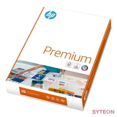 HP Premium 500,A4,210x297 nyomtatópapír A4 (210x297 mm) 500 lapok Fehér