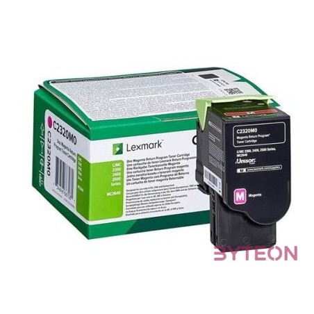 Lexmark C2320M0 festékkazetta 1 dB Eredeti Magenta