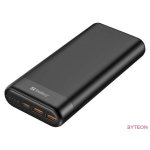 Sandberg 420-62 külső akkumulátor Lítium-ion (Li-ion) 20000 mAh Fekete