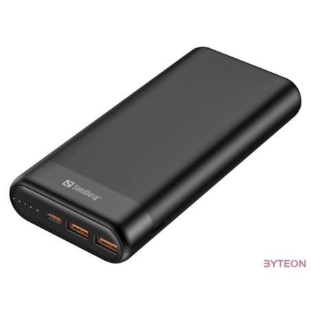 Sandberg 420-62 külső akkumulátor Lítium-ion (Li-ion) 20000 mAh Fekete