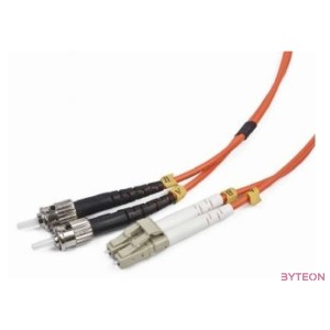 Gembird CFO-LCST-OM2-1M száloptikás kábel LC ST Narancssárga