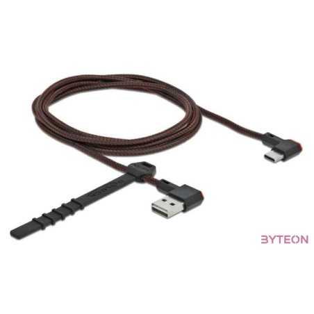 DeLOCK 85282 USB kábel 1,5 M USB 2.0 USB A USB C Fekete