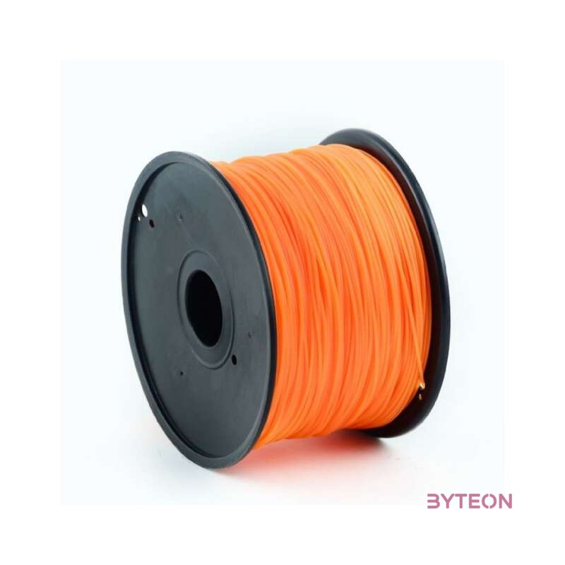 Gembird 3DP-PLA1.75-01-O 3D nyomtató alapanyag Polilaktánsav (PLA) Narancssárga 1 kg