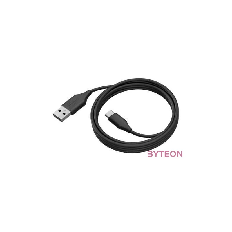 Jabra 14202-10 USB kábel 2 M USB 3.2 Gen 1 (3.1 Gen 1) USB A USB C Fekete