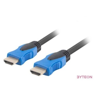 Lanberg CA-HDMI-20CU-0045-BK HDMI kábel 4,5 M HDMI A-típus (Standard) Fekete, Kék