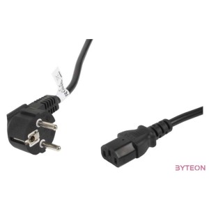 Lanberg CA-C13C-11CC-0050-BK tápkábel Fekete 5 M C13 csatlakozó CEE7,7