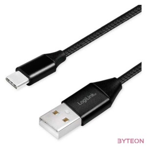 LogiLink CU0139 USB kábel 0,3 M USB 2.0 USB A USB C Fekete