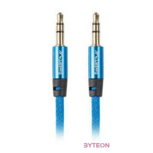 Lanberg CA-MJMJ-10CU-0010-BL audio kábel 1 M 3.5mm Kék